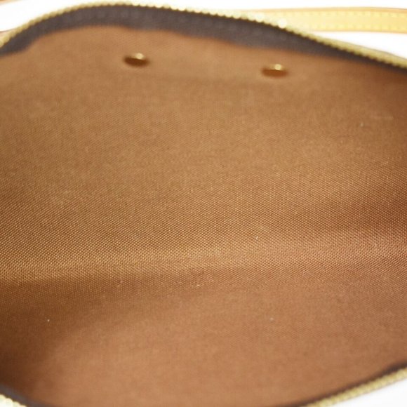 LOUIS VUITTON Eva 2Way Chain Shoulder Bag Monogram Leather Brown M95567 - Picture 12 of 16